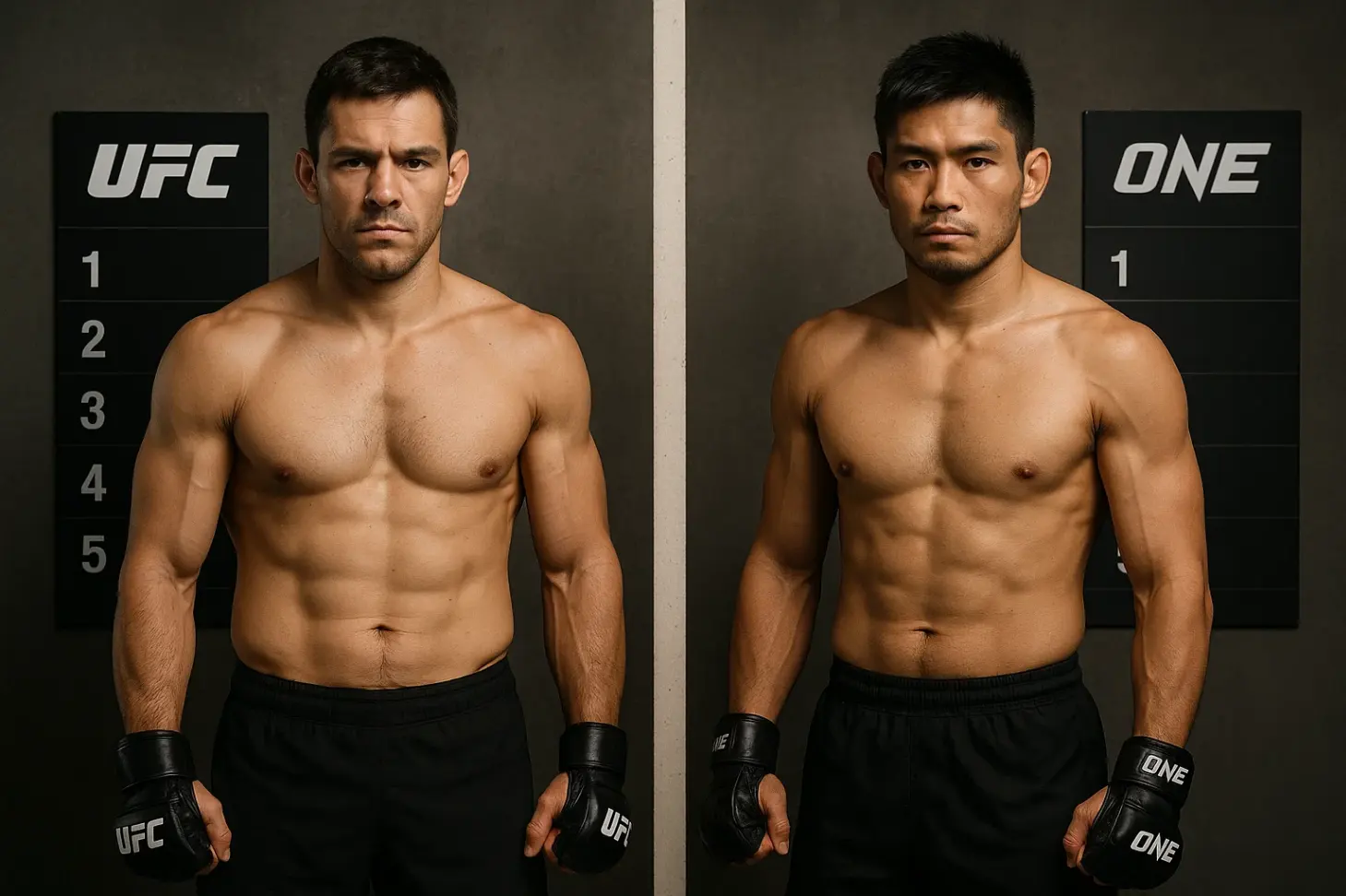 Различия в рейтинговых системах UFC и ONE