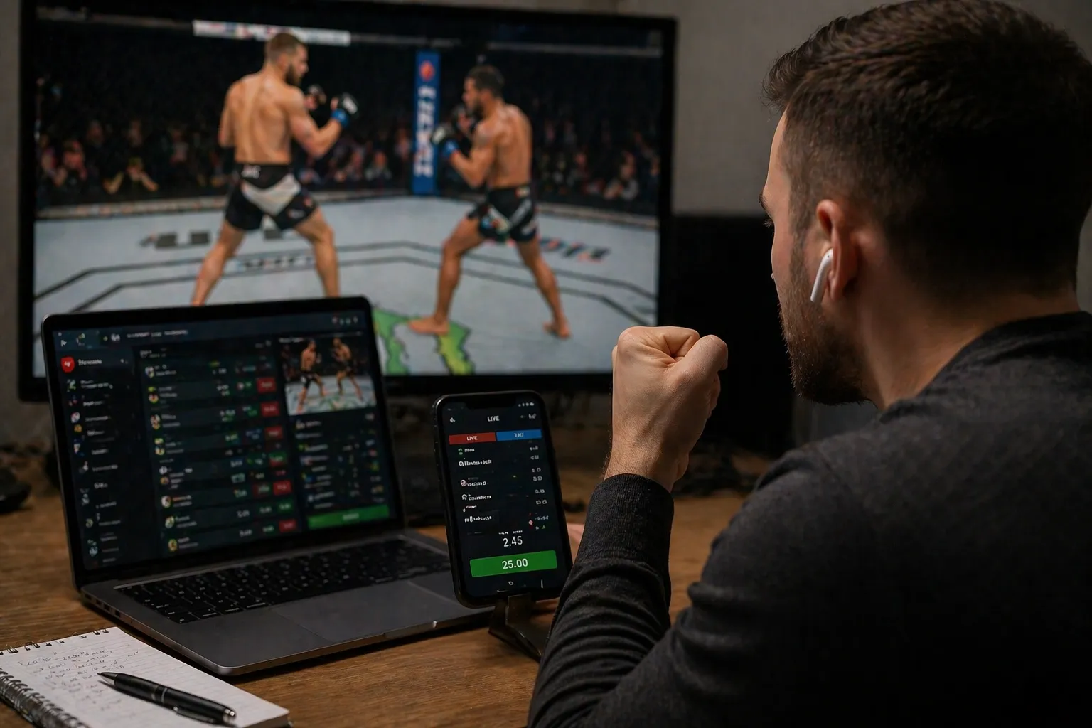 Live-ставки на UFC