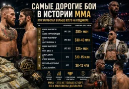 Самые дорогие бои в истории MMA: кто заработал больше всех на поединках