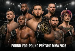 Pound-for-pound рейтинг MMA 2026: кто лучший боец вне зависимости от веса