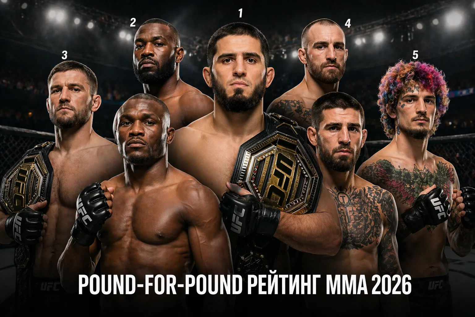 Pound for pound рейтинг MMA 2026 лучшие бойцы